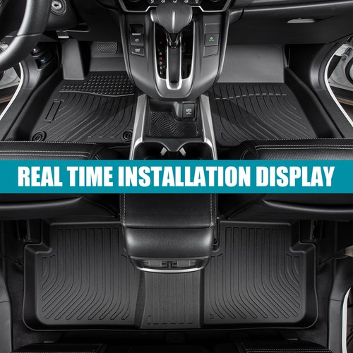 All Weather Floor Mats For 2022-2025 Subaru WRX 3D TPE Rubber Liners 3pcs Set - Picture 3 of 9