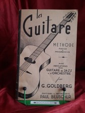 Goldberg LA GUITARE Méthode facile et Progressive Jazz et Orchestre (Beuscher)