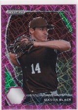 2021 Prizms Pink Velocity RC Mason Black Prizm Rookie Draft FR1003