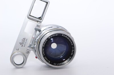 Leica M3 Summicron-DR 50mm f2 lens. Close Up Eyes with Case. UVa