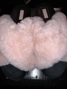 forever 21 fur slides