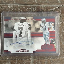 Trevon Diggs Auto /10 Marquee Marks 2023 Plates And Patches SSP!