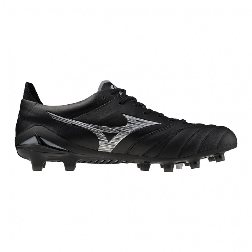 Mizuno Morelia 24㎝ Mizuno MORELIA NEO 4 JAPAN soccer spike shoes 2E Black × Silver