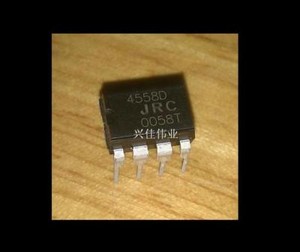 100PCS NJM4558D JRC4558D JRC4558 4558 4558D OP-AMP DIP8