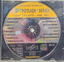 SC9018         COUNTRY HITS    SOUND CHOICE KARAOKE CDG   LOT WA