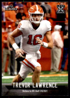 2021 Leaf iCard #LI-16 Trevor Lawrence