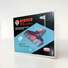 Vintage 19th Hole Birdie Deluxe Electronic Putting Cup Green & Guide 1903-C