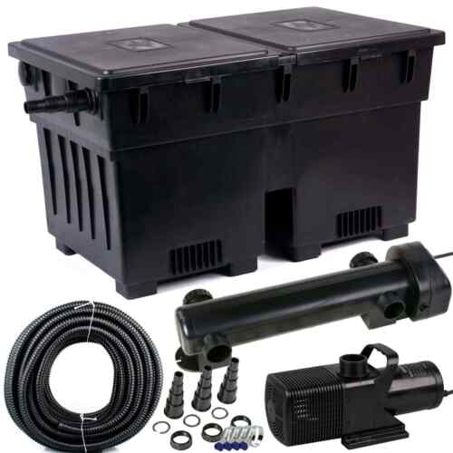 EBO pond filter complete set organic 100 with 36W UVC and pump for ponds up to 16m3 - Picture 1 of 7