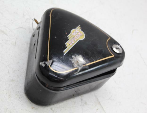 1999 ROYAL ENFIELD BULLET 500 LEFT SIDE COVER STORAGE BOX NO KEY