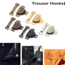 Hooks and Bar Sewing Hook Eye Closure for Skirts Dresses Trousers Pants 20 Sets
