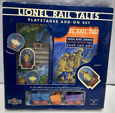 Lionel Rail Tales Playstages Add-on Set Josh and Jennie Save the Day Vol. 3