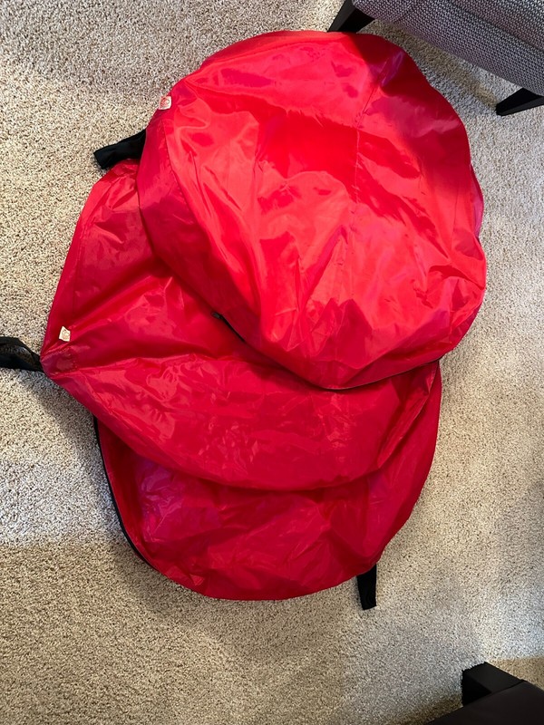 Extra Large Organizing Storage Wreath Santa's Bags Brand - Set of 3