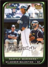 2008 Bowman Draft #BDP5 Wladimir Balentien (RC) Seattle Mariners
