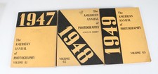 THE AMERICAN ANNUAL OF PHOTOGRAPHY SET OF 3