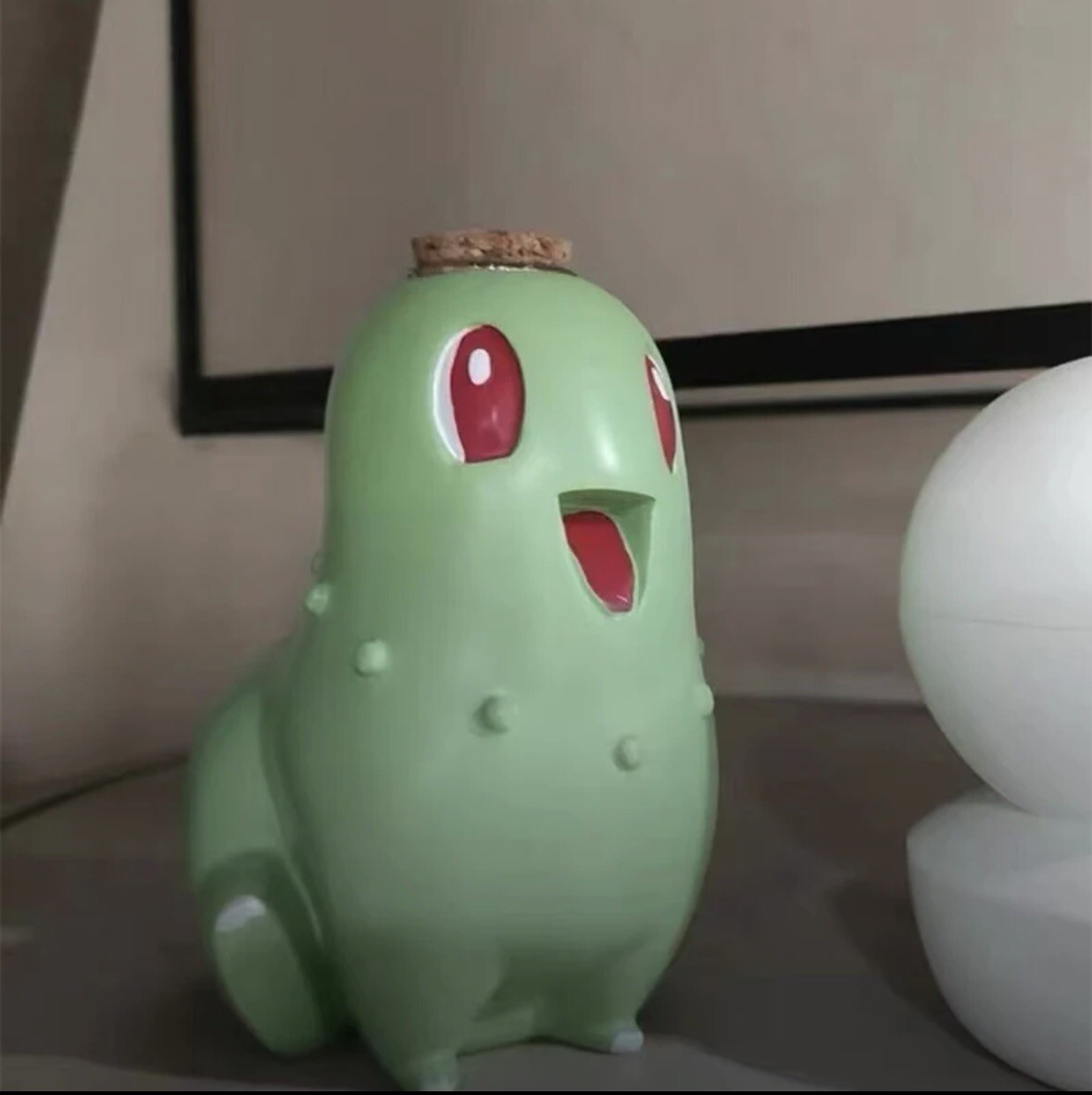 Chikorita Pokemon Kawaii Planter Vase Garden Decor Gift Prop Replica | eBay