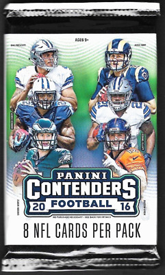 2016 Panini Contenders Football Retail Pack Factory Sealed - Dak Prescott RC?