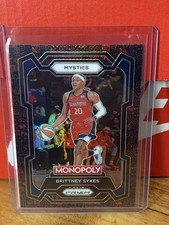 2024 Panini Monopoly Prizm WNBA BRITTNEY SYKES #38 RED CLASSIC ICONS MYSTICS