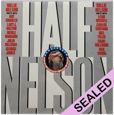 Willie Nelson Half Nelson LP Columbia 1985 New Vinyl Sealed in Shrink OG #51j