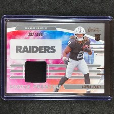 2025 Absolute Football ASHTON JEANTY Rookie Premiere Materials Jersey 392/399