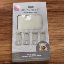 Jam Naturals Bear Swaddle Wrap 0-6 Months Multicolor Unisex
