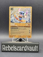 Disney Stitch-Carefree Snowboarder 42/P3 Lorcana Promo Foil