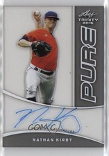 2015 Leaf Trinity Pure Auto Nathan Kirby #P-NK1 Auto 5c2