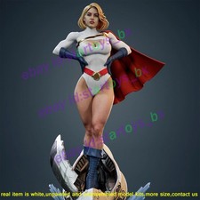 Power Girl 1/12 1/8 1/6 1/4 1/3 Unpainted Model Kit Unassembled 3D Printing GK