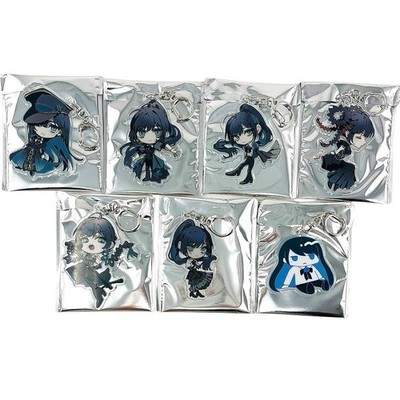 Ado Acrylic Keychain Nighthawk Secret Complete Set