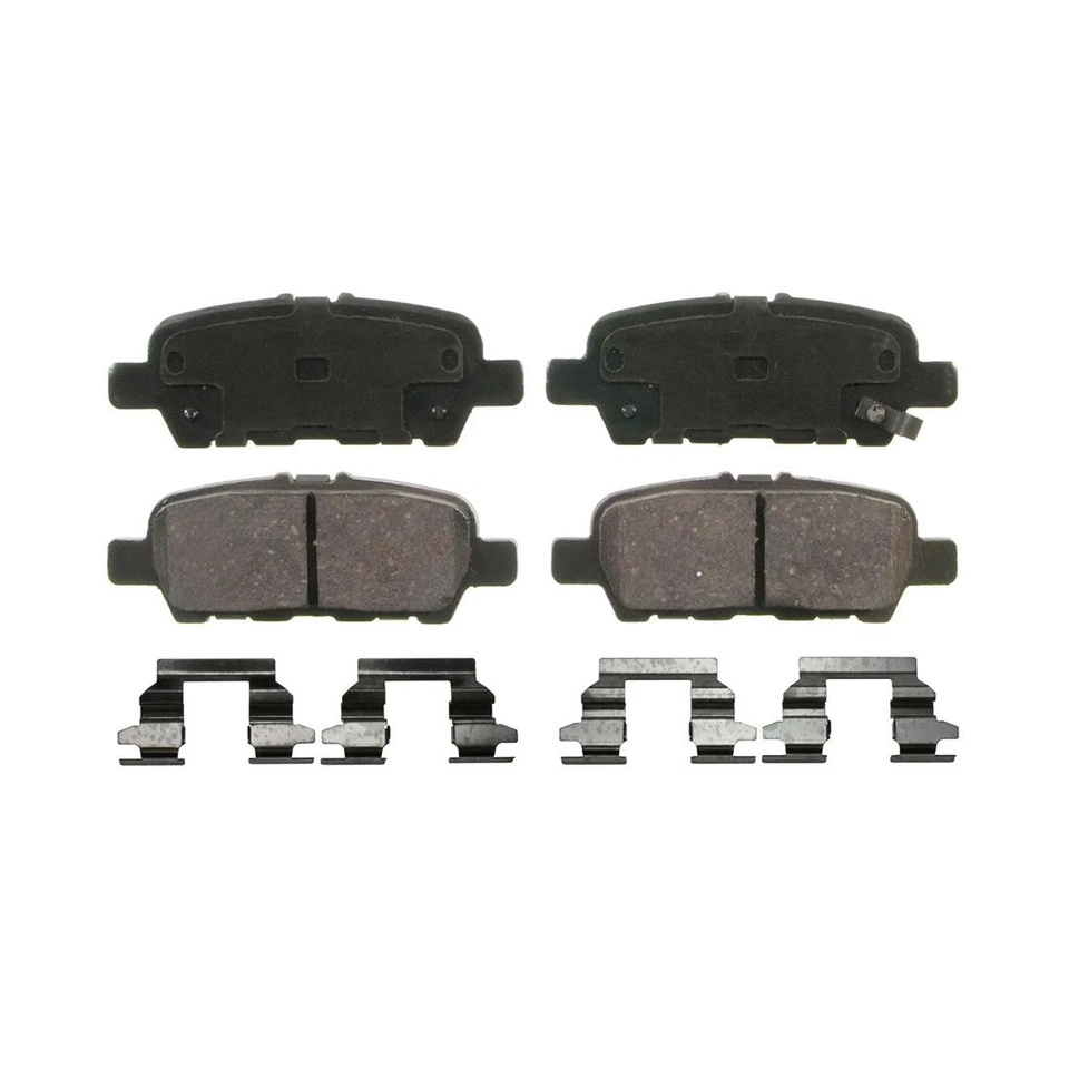 Front Rear Disc Brake Pad Set fits 2011-2016 Nissan Quest - Image 3 of 4