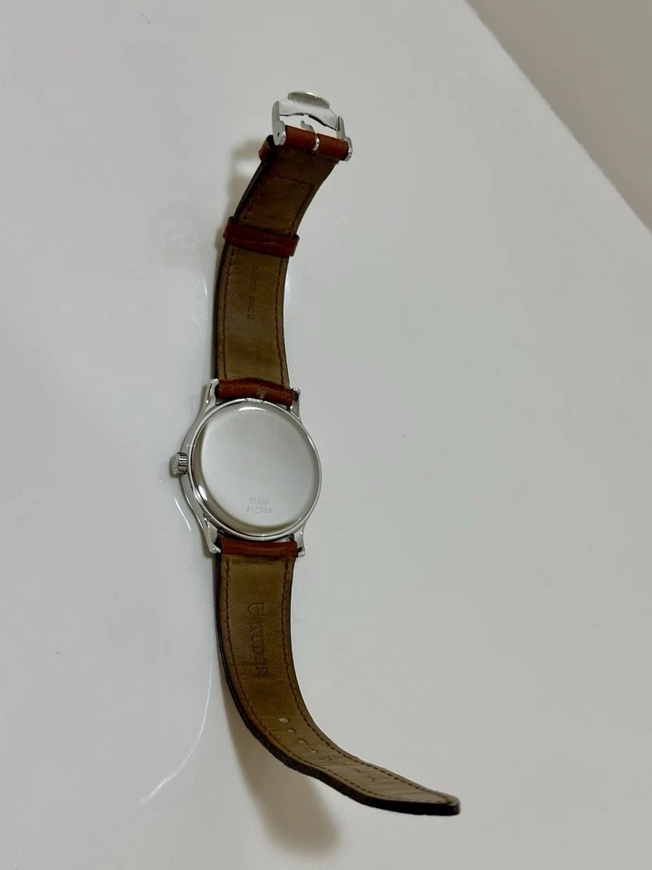 Tudor Geneve Tradition 37000 Men’s Quartz Dress Watch 37mm Black Dial Swiss Made - image 3 of 4