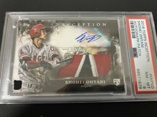 2018 Topps Inception Shohei Ohtani PSA 8 Auto Patch RC #IAPSO /99 Japan Rookie