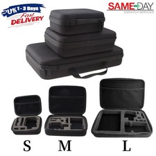 Portable Hard Case Shell Box With Foam Inside S/M/L  For GoPro Hero MAX 9 8 7 6