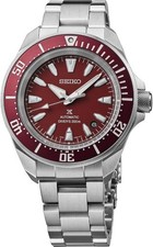 Seiko SRPL11 Prospex Samurai Diver Red Dial Stainless Steel Watch Brand New 5