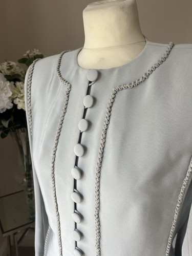 Stunning Designer Coterie Tom Bowker 3 piece skirt and jacket suit UK Size 12 - Picture 3 of 10