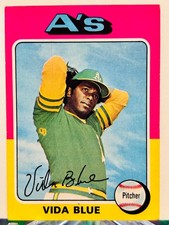 1975 Topps [Base], Vida Blue, Oakland Athletics, #510