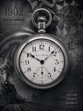 Hampden Special Railway 23 Jewel STUNNING 2Tone MOVEMENT RR Grade Pocket Watch