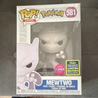 Funko Pop! Games Pokémon Mewtwo Flocked Exclusive Limited Edition #581