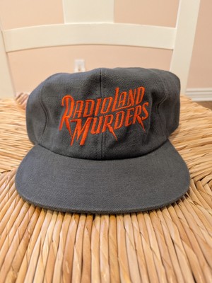 Radioland Murders Movie Promotional Snapback Hat Vintage 1994 Grey/Orange New