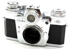 Zeiss Ikon Contarex Bulls Eye 35mm camera body SN E.93448 EXC CONDITION