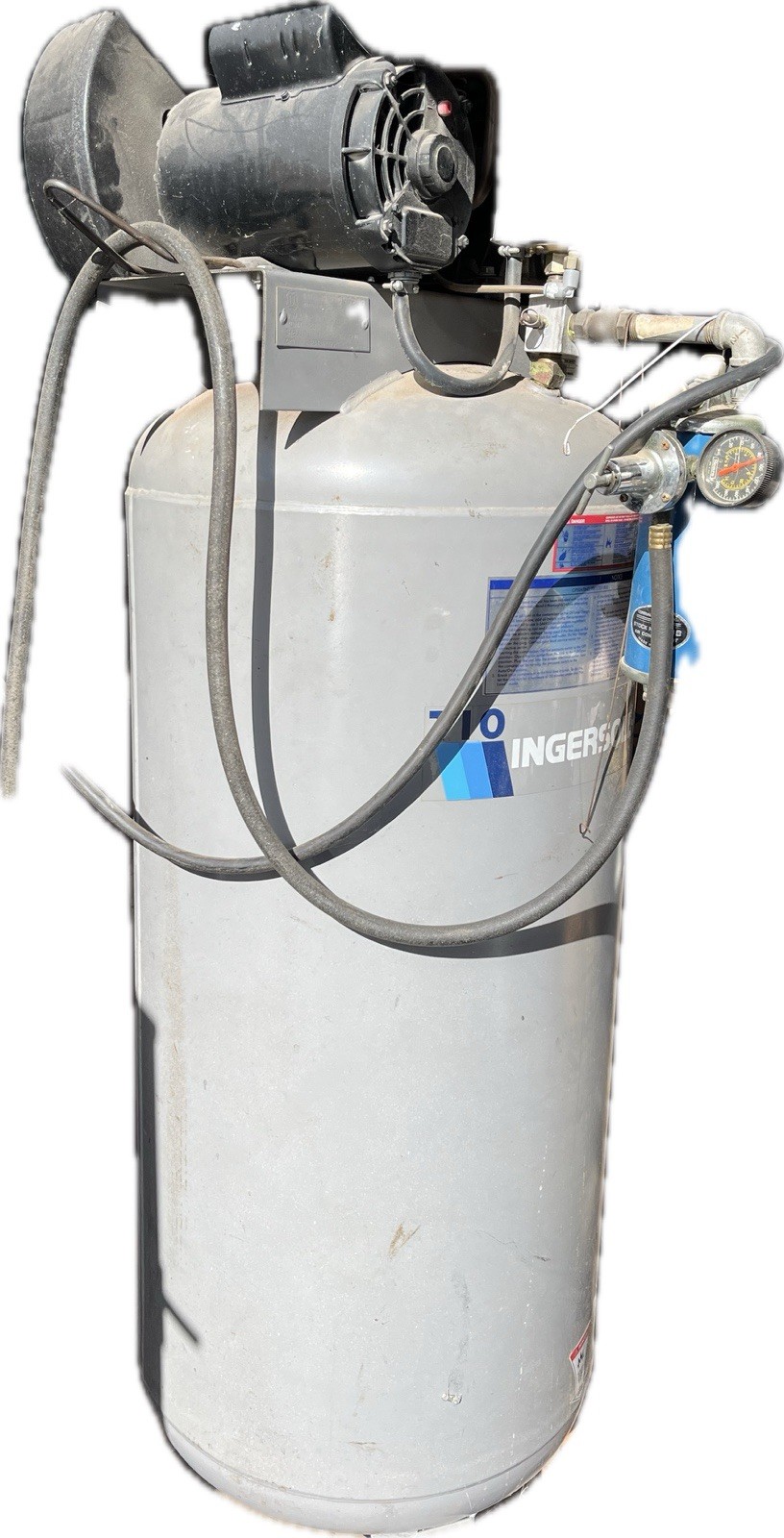 Gray Corded Electric W/ Gauge