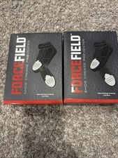 ForceField Unisex Adults White Shoe Crease Preventer Size Medium  2 Pairs