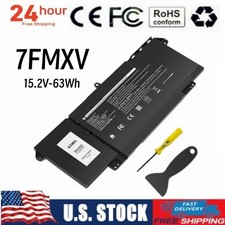 LOT 10X 7FMXV Battery For Dell Latitude 5320 7320 7420 7520 9JM71 1PP63 63Wh