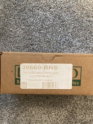 Watco 38660-BRS Trip Lever Linkage With Clevis & Cotter Pin Only Grainger 6AVL9