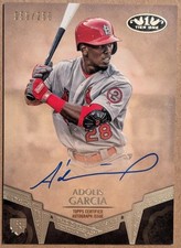 Adolis Garcia 2019 Topps Tier One Break Out Autographs #BA-AG 059/250 Cardinals