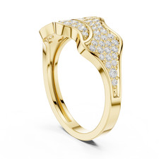 Men's 14K/18K Gold Ring | Elegant Father's Day Jewelry Gift | Timeless Gift.