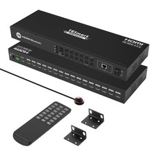 16 1 HDMI Switch 16 in 1 Out 4K HDMI Switcher with IR Remote 4K 60hz 16 Port ...