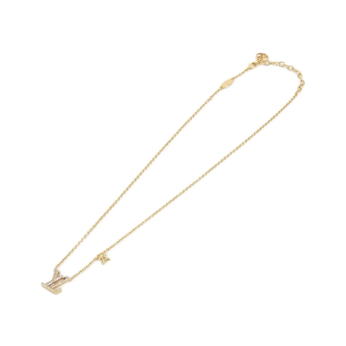 Louis Vuitton ネックレス　M000596 Authentic LOUIS VUITTON Necklace LV Iconic M00596 Necklace