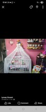 Image of Babymore Eva Sleigh Cot Bed Drop Side with Drawer & Include Mattress - White