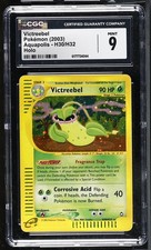 CGC 9 MINT Victreebel H30/H32 Aquapolis Holo Pokemon Card