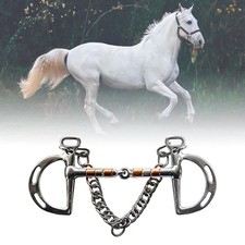 Mors de cheval Entraînement de chevaux Harnais western Cadeau Mors de filet